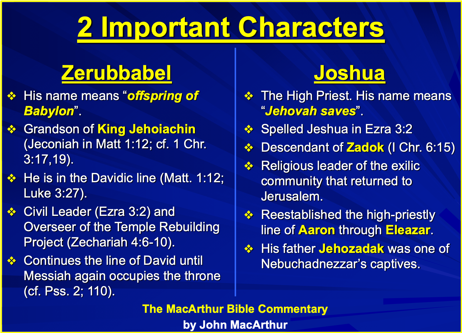 Zechariah: Messiah Is Coming – An Approved Workman